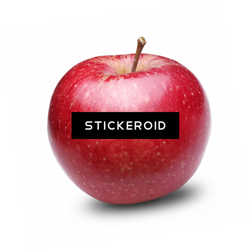 Red Apple Food Fruit - Apple (839x840), Png Download