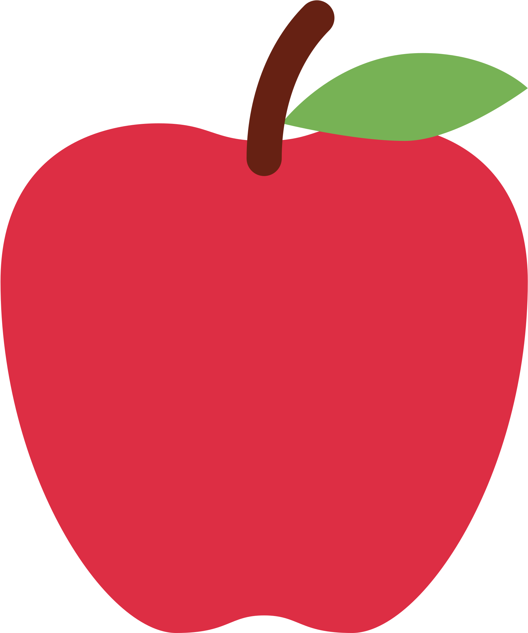 Download Apple Sticker Png Clip Royalty Free Library Shiny Red Apple