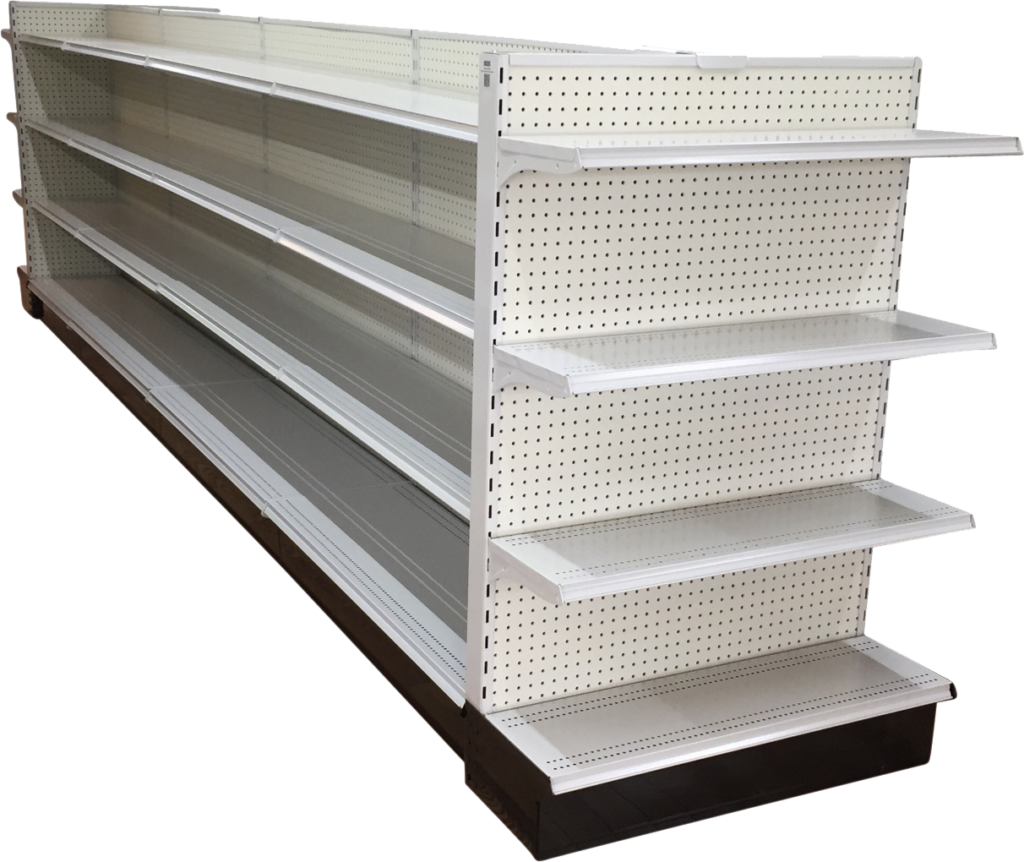 Retail Gondola Shelving - Retail (1024x862), Png Download
