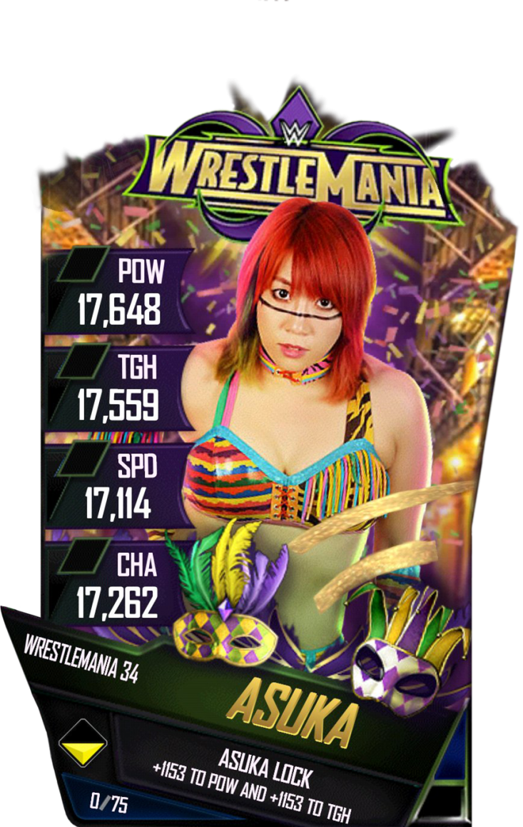 Asuka S4 19 Wrestlemania34 - Wwe Wrestlemania Xxvii (2011) (733x1158), Png Download