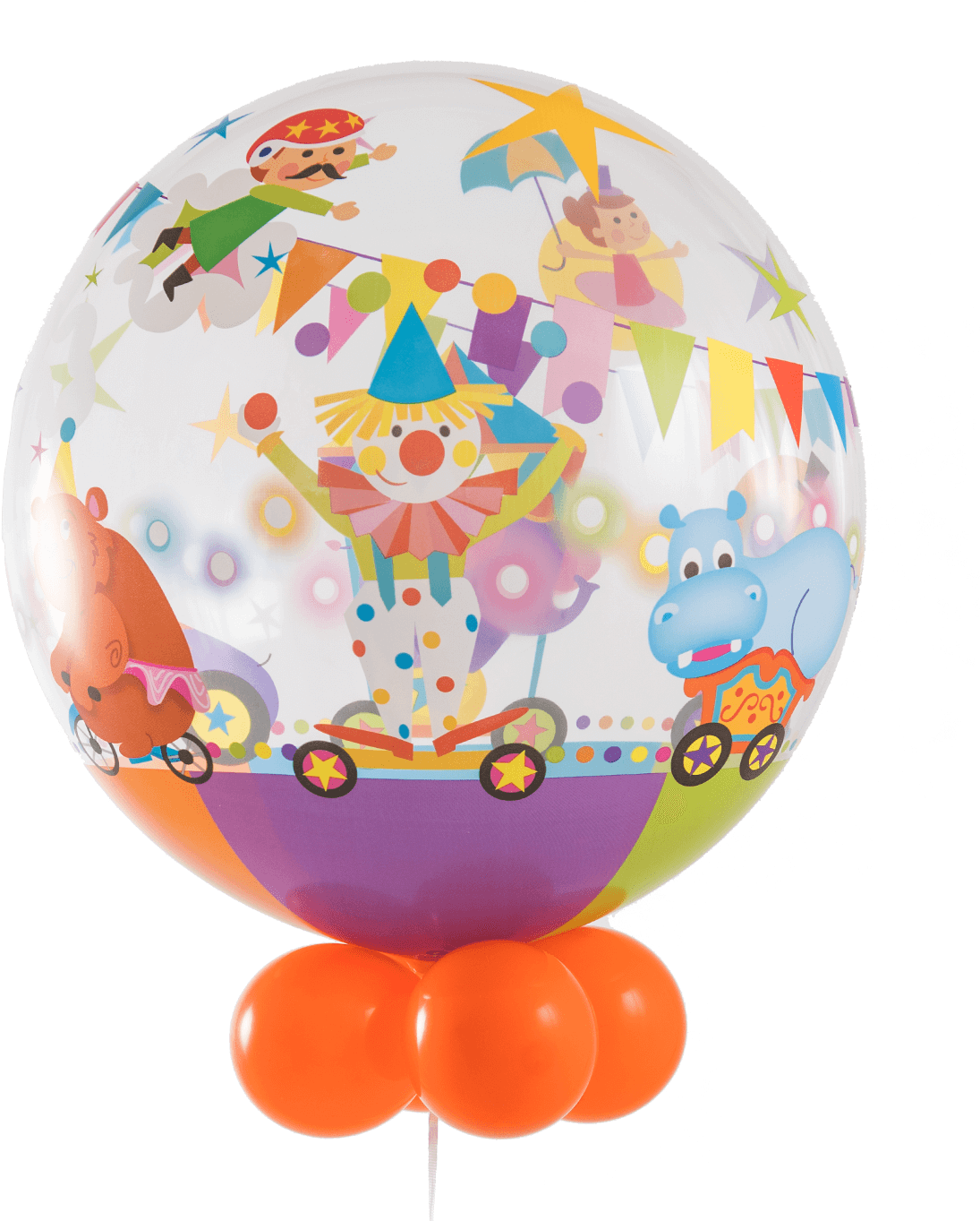 Circus Parade Bubble Balloon - Bubble Balloon - Circus Parade 56 Cm (1400x1400), Png Download
