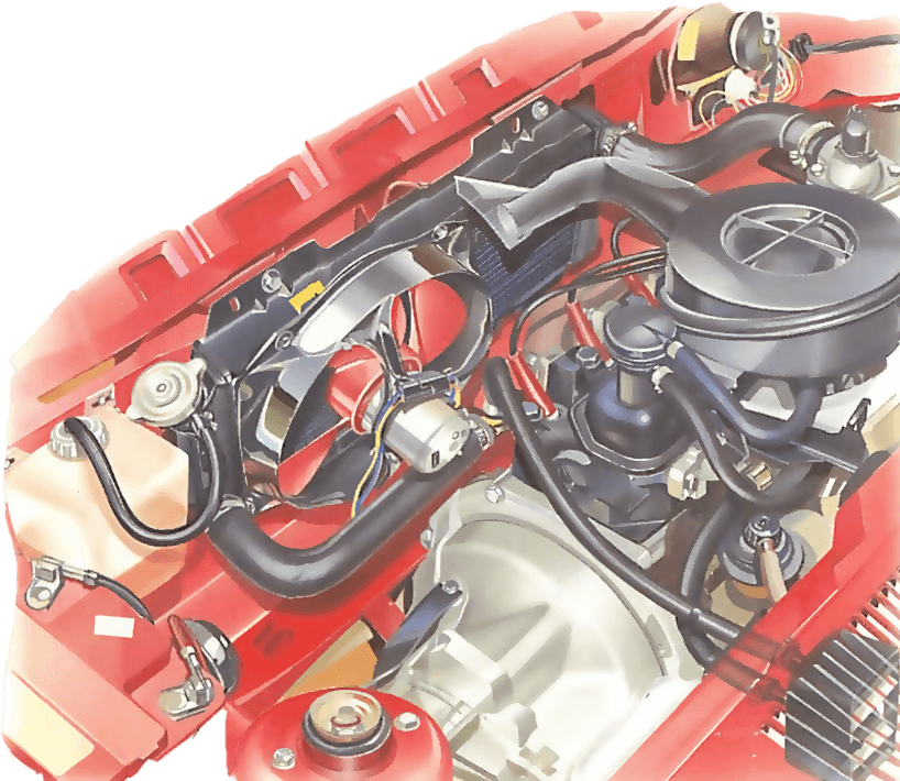 Peugeot 207 Cooling System (858x741), Png Download