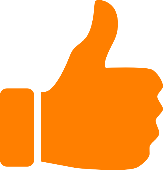 Transparent Blue Thumbs Up (570x597), Png Download