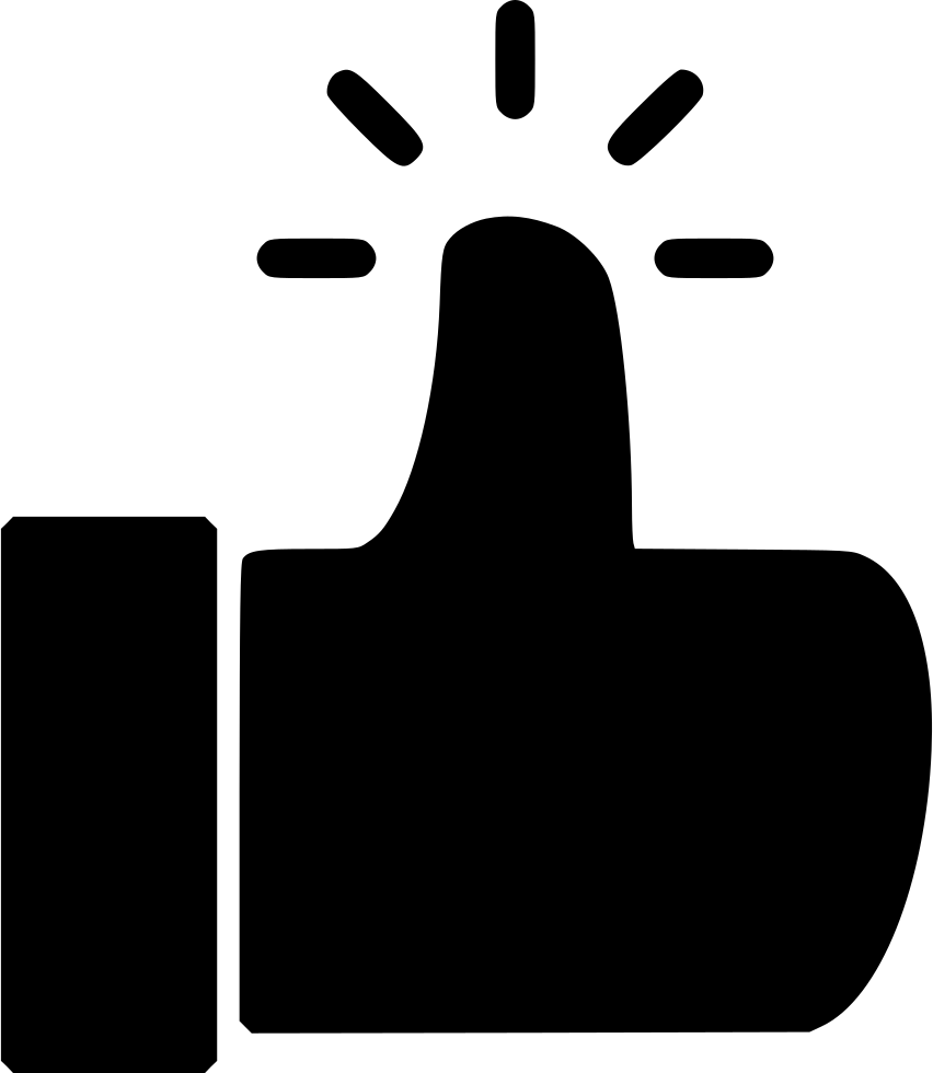 Thumb Like Comments (852x980), Png Download