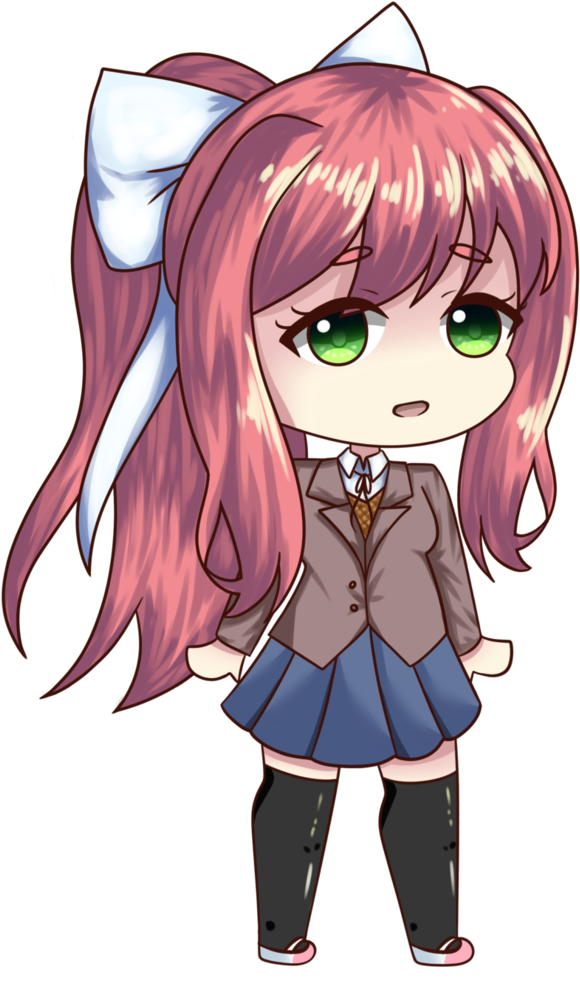 A Cute Lil Ddlc - Doki Doki Literature Club! (756x1058), Png Download