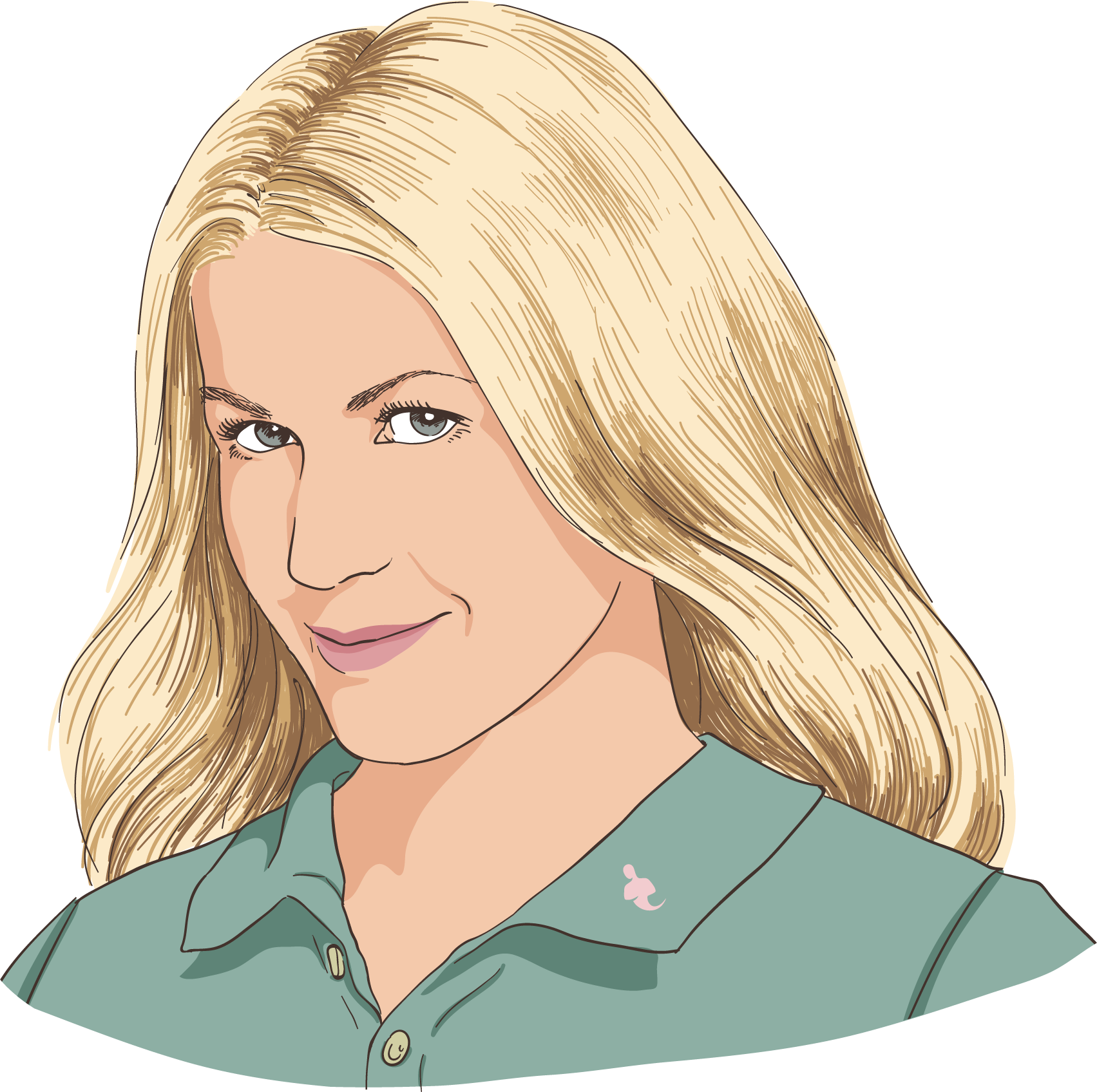 Be Unapologetically Yourself - Blond (1703x1696), Png Download