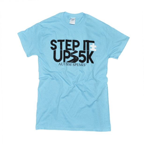 Alpha Xi Delta Blue Autism Stepitup - Active Shirt (615x615), Png Download