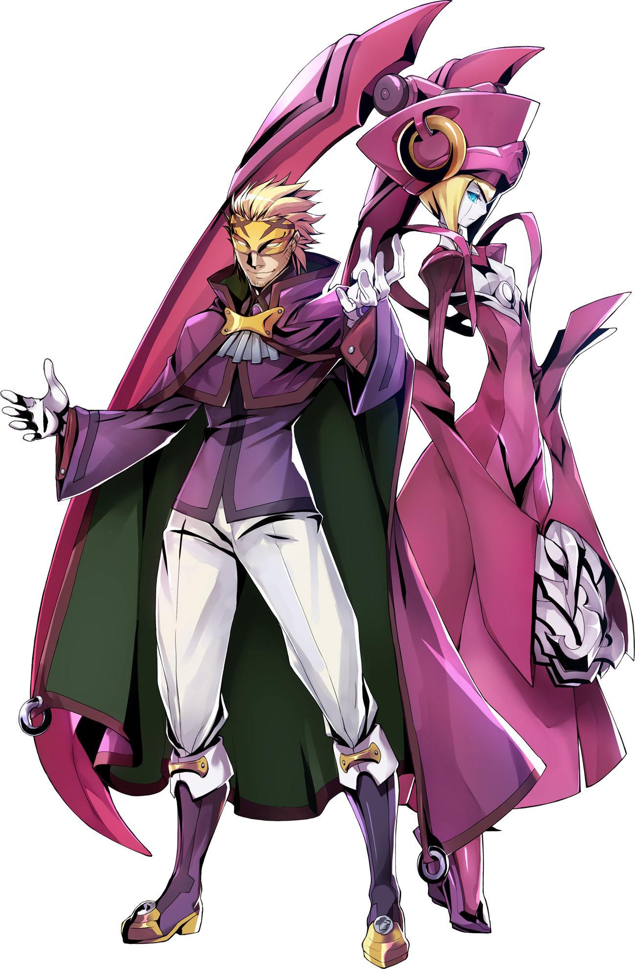 Click To Expand - Blazblue Central Fiction Relius (1298x1979), Png Download