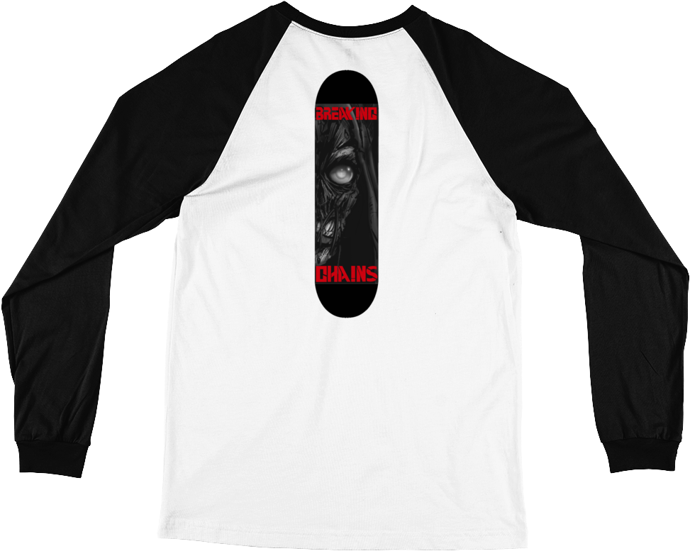 Long Sleeve Baseball T-shirt - Long-sleeved T-shirt (1000x1000), Png Download