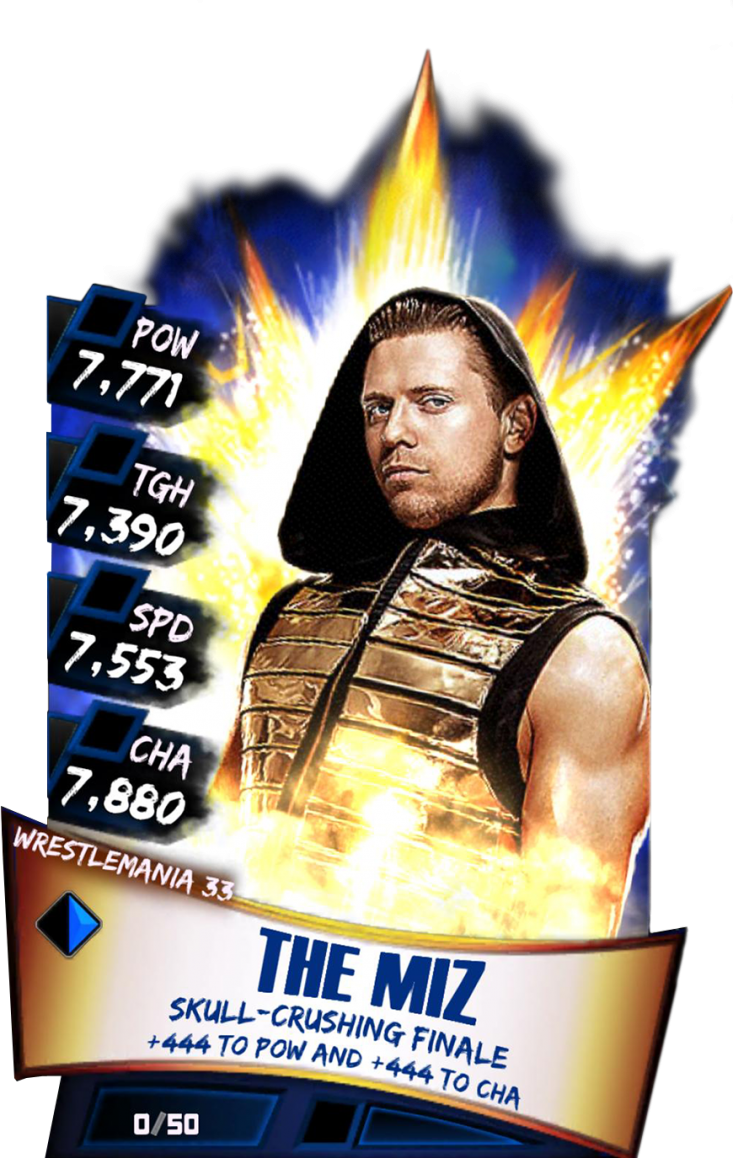Legendary Themiz - Wwe Supercard John Cena Wrestlemania 33 (733x1158), Png Download