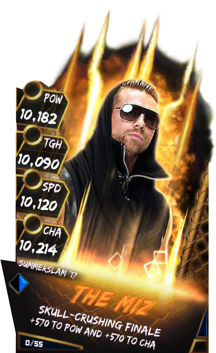 Themiz S3 15 Summerslam17 Fusion - Wwe Supercard Summerslam 17 Fusion (733x1158), Png Download