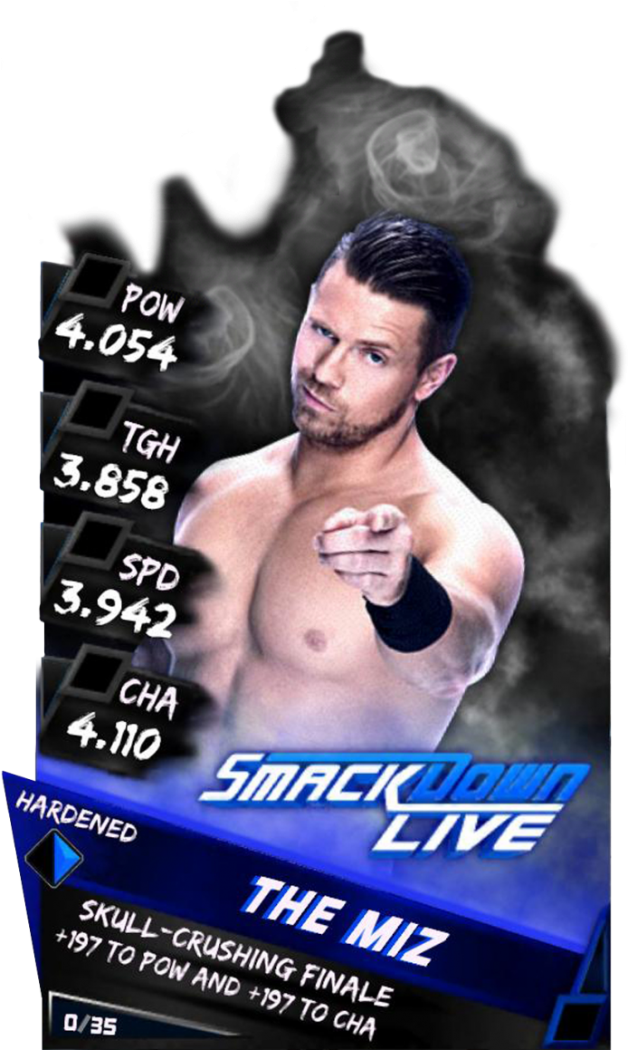 Themiz - Curt Hawkins Wwe Supercard (733x1158), Png Download