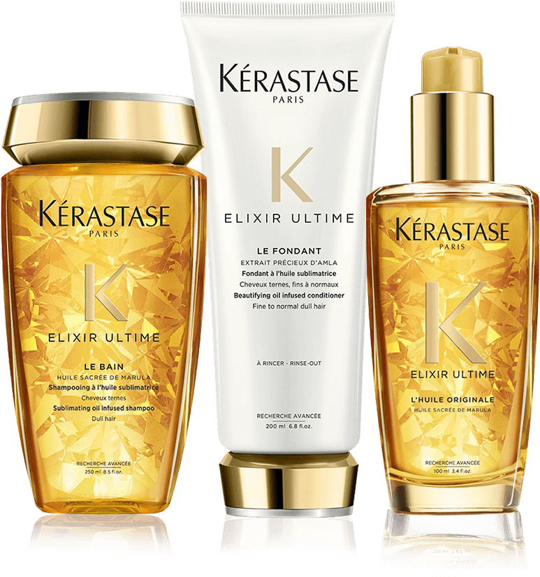 Elixir Ultime Hair Oil Set - Kerastase Elixir Ultime (1000x1000), Png Download