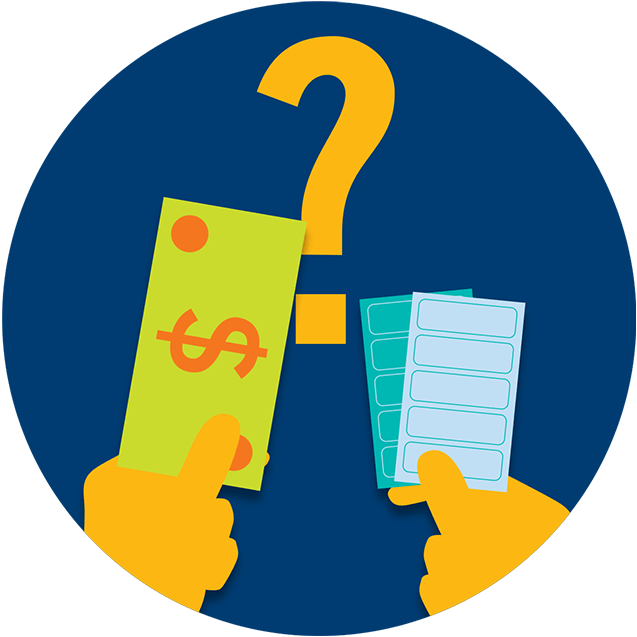 Does It Help To Buy More Tickets - Open Ticket (637x637), Png Download