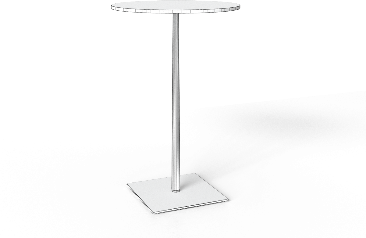 En Point Pedestal - Coffee Table (1200x900), Png Download