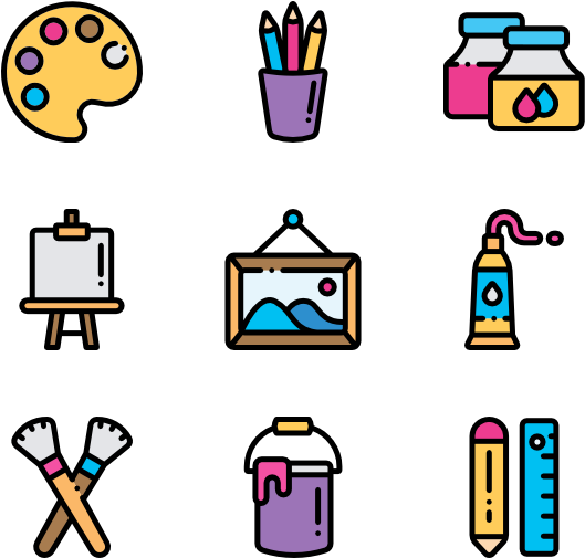 Artist Studio - Icon (600x564), Png Download