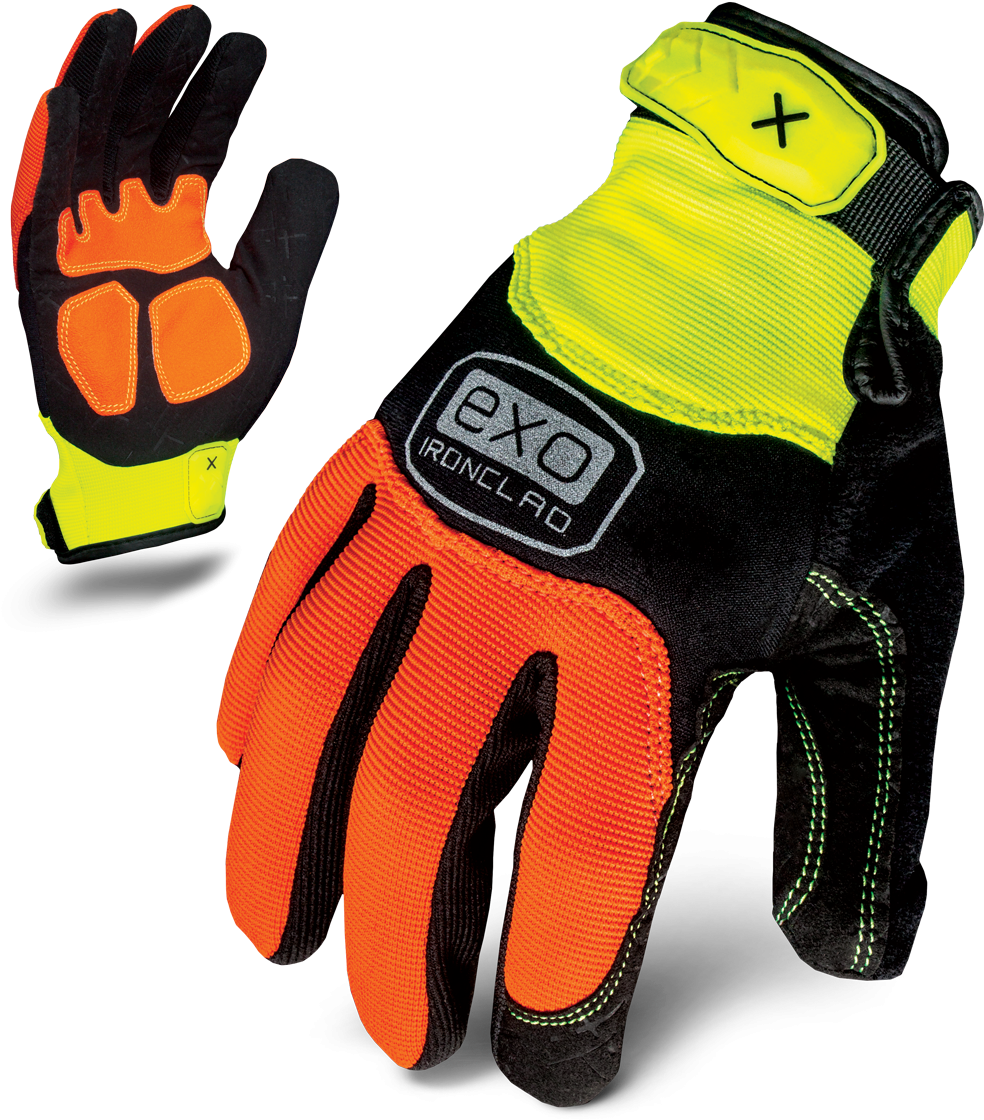 Ironclad Exo2 Hza - Ironclad Performance Wear Exo-hza-03-m Exo Hi-viz Abrasion (1060x1200), Png Download