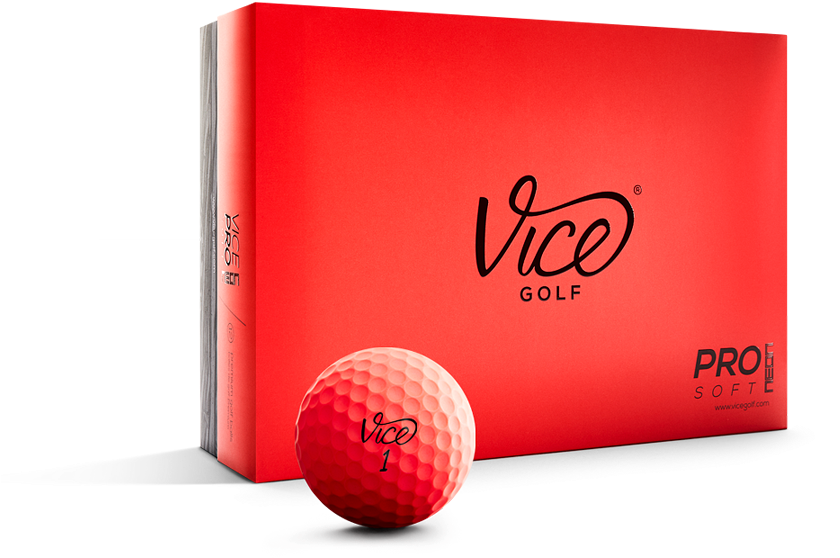 Vice Pro Soft Red - Vice Golf (940x567), Png Download