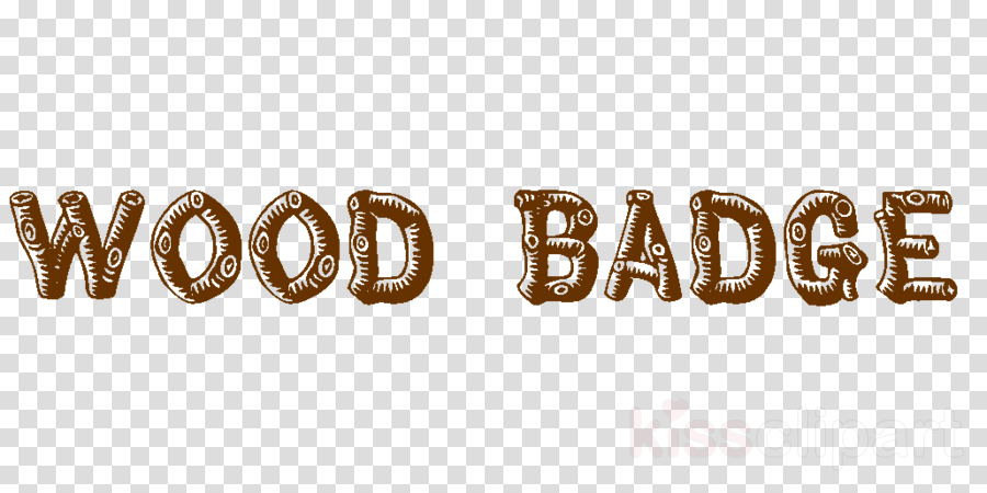 Download Wood Badge Axe, Log Beads Ornament Clipart (900x450), Png Download