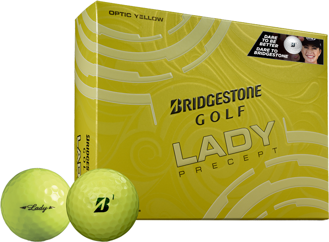 Bridgestone Bridgestone Lady Precept Golf Balls - White (691x500), Png Download