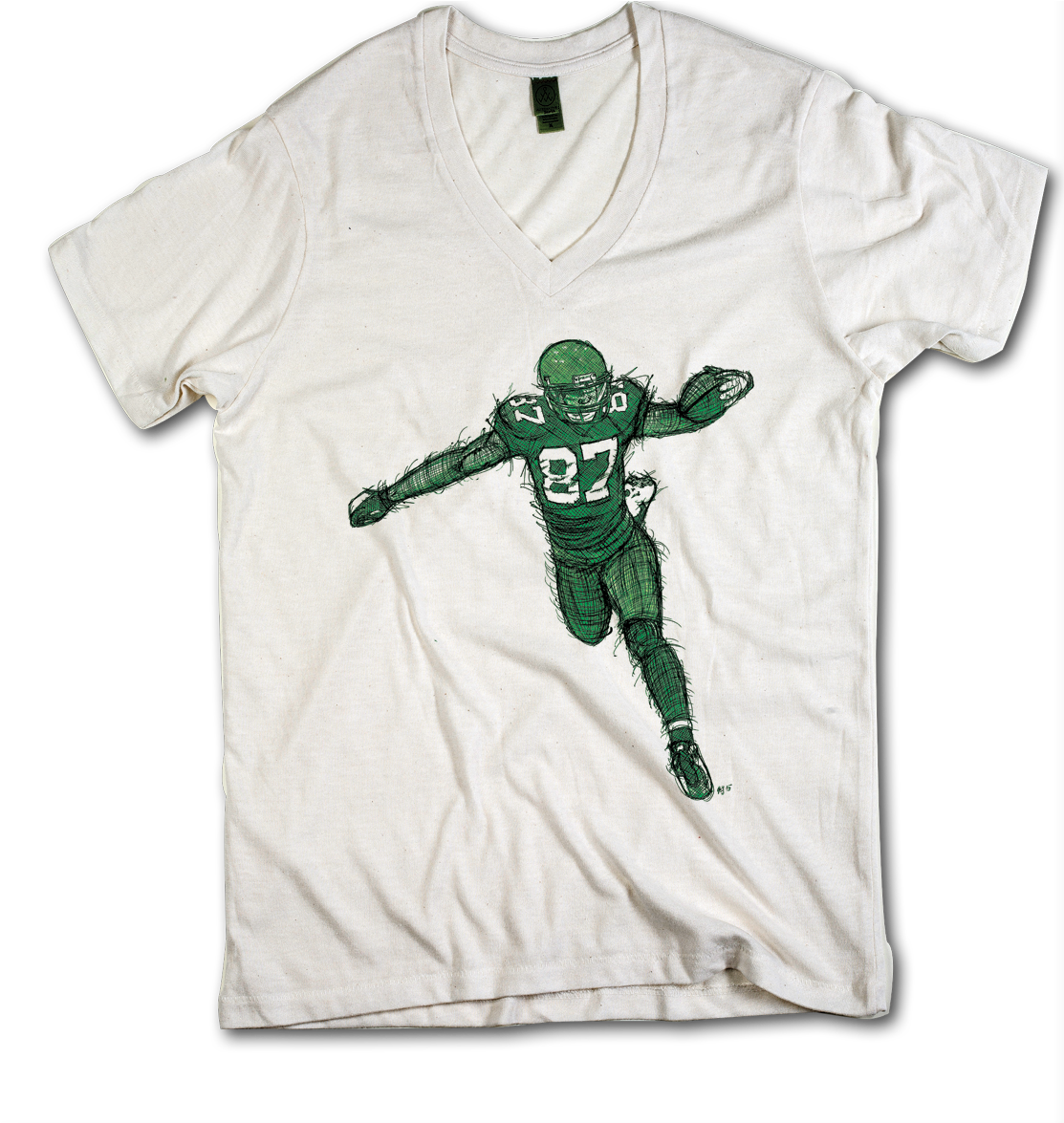 Jordy Nelson Jump Green - Carlson Palmer - Larry Fitzgerald Officially Licensed (1174x1174), Png Download