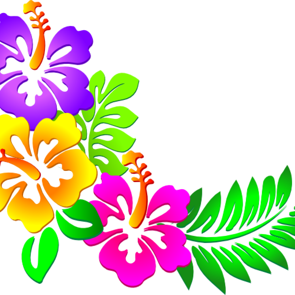 Download Hawaiian Flower Clipart Hawaiian Flower Clip Art Tropical Hawaiian Clipart Png Png Image With No Background Pngkey Com