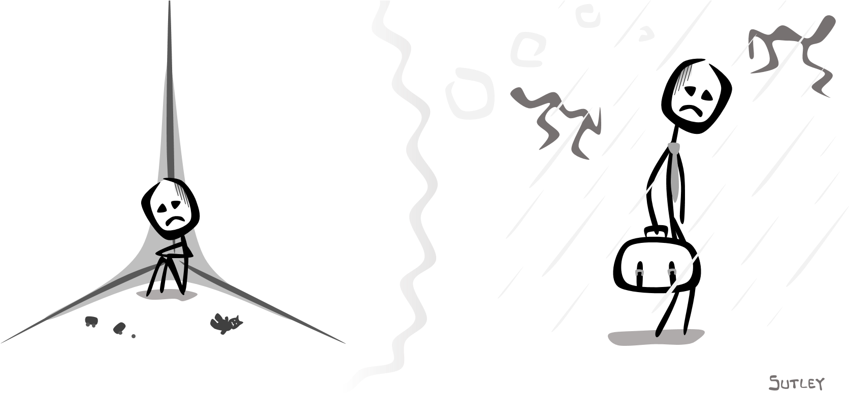 Repairing Childhood Trauma - Social Isolation Art (1671x783), Png Download