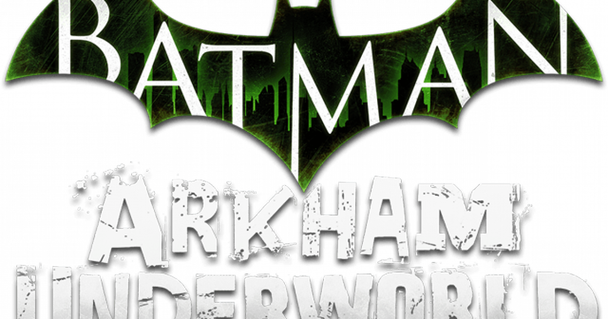 Batman Arkham Logo Png - Batman Arkham Underworld Logo Png (1201x631), Png Download