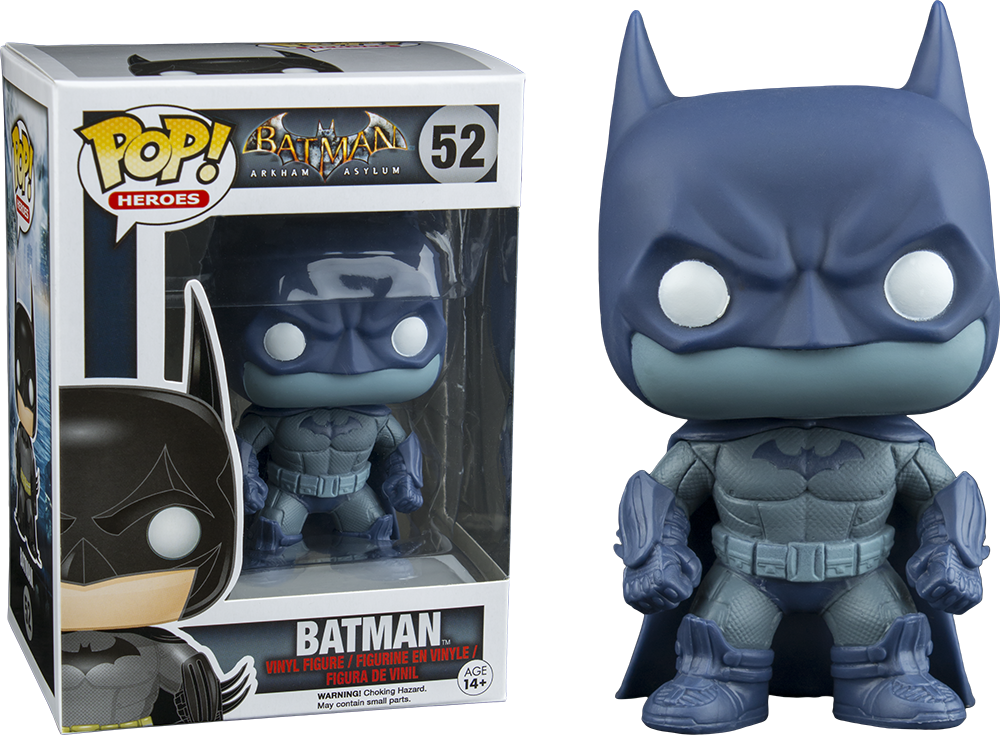Arkham Asylum Detective Mode Batman Pop Vinyl Figure - Batman Arkham Asylum Pop (1000x735), Png Download