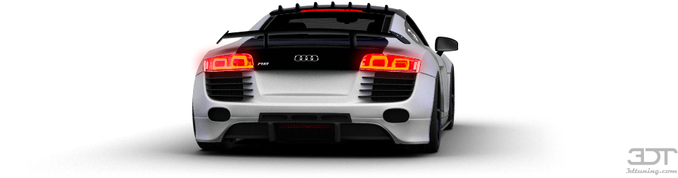 Audi R8 Coupe 2007 Tuning - Audi R8 Coupe (1004x373), Png Download