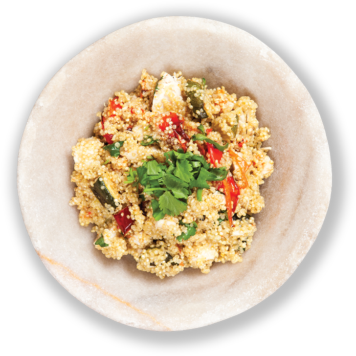 Chicken Quinoa Lrg - Couscous (750x750), Png Download