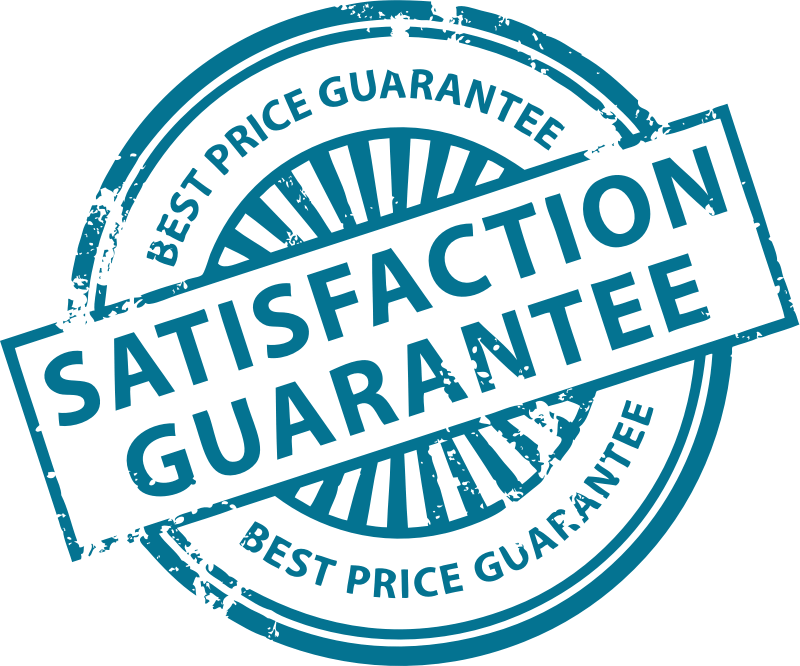 100 Guarantee - Stamp (800x666), Png Download