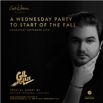 Café Opera Nightclub Wednesday With Special Guest Dj - Lavo Italian Restaurant (968x358), Png Download