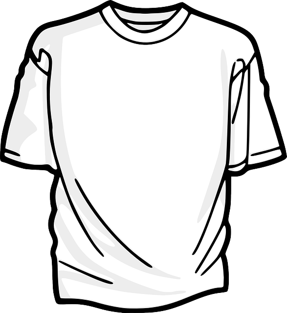 Shirt Outline Png - Shirt Clipart (587x640), Png Download