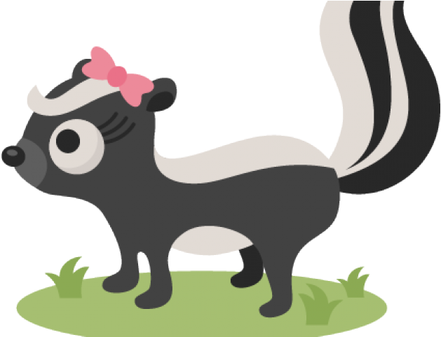 Skunk Clipart Girl - Clip Art (640x480), Png Download