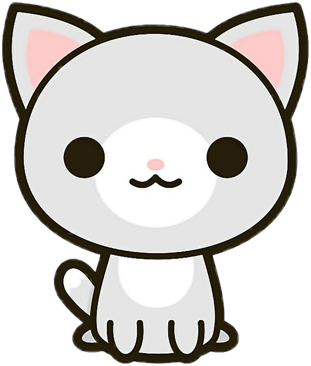 Kawaii Cat Png - Kawaii Cat (807x946), Png Download