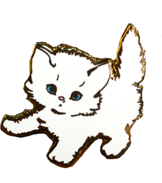 Darling Distraction Enamel Pins - Lapel Pin (572x600), Png Download