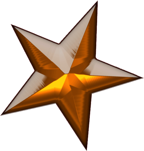 Star Gif - Spinning Star Transparent Gif (590x590), Png Download