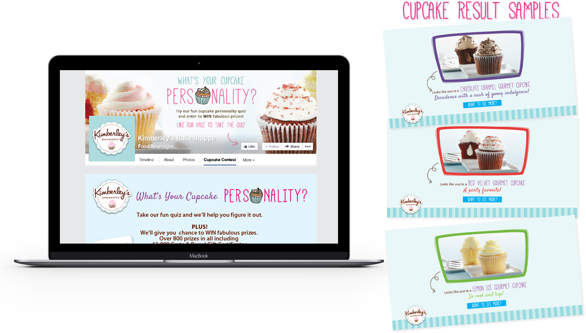 Kimberley Bakeshoppe Personality Quiz Cupcake Results - Cupcake (1200x700), Png Download