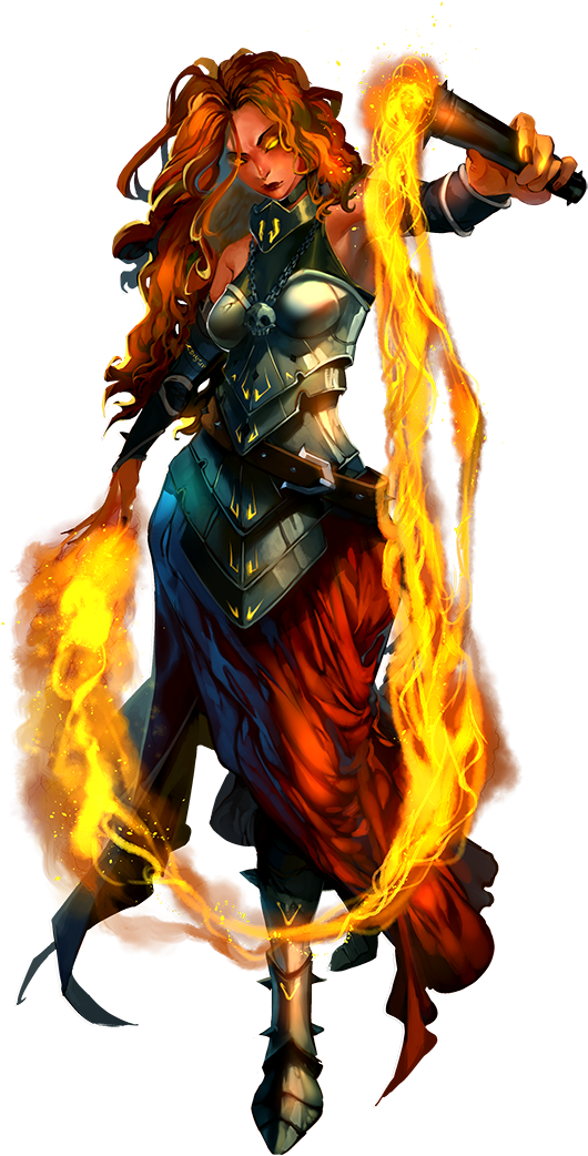 Mage Wars Warlock - Mage Wars Adramelech Warlock (550x1100), Png Download