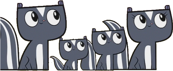 Skunks - Total Drama Skunk (640x480), Png Download