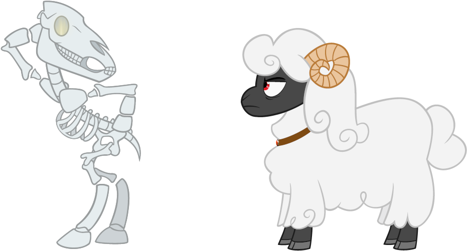 Queencold, Bone, Horse Skeleton, Oc, Oc - Skeleton (1115x688), Png Download