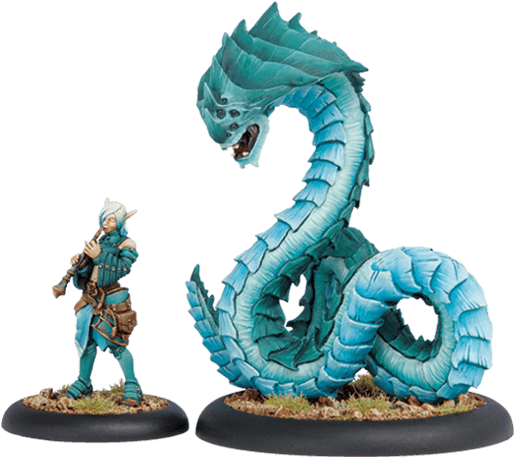 Minion Warlock Dahlia Hallyr & Skarath - Dahlia Hallyr & Skarath (613x556), Png Download