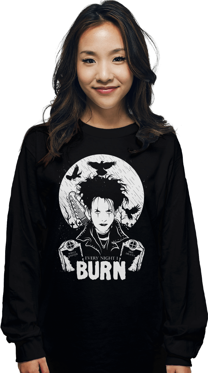 Burn - Robert Smith (900x1300), Png Download
