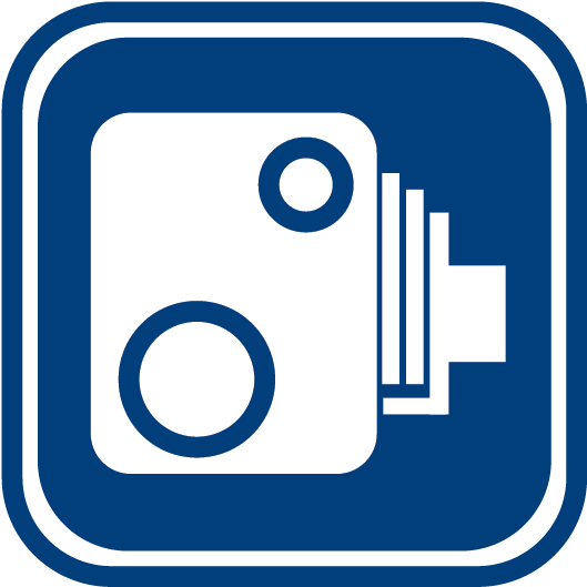 Speed Camera Icon2 - Circle (957x957), Png Download