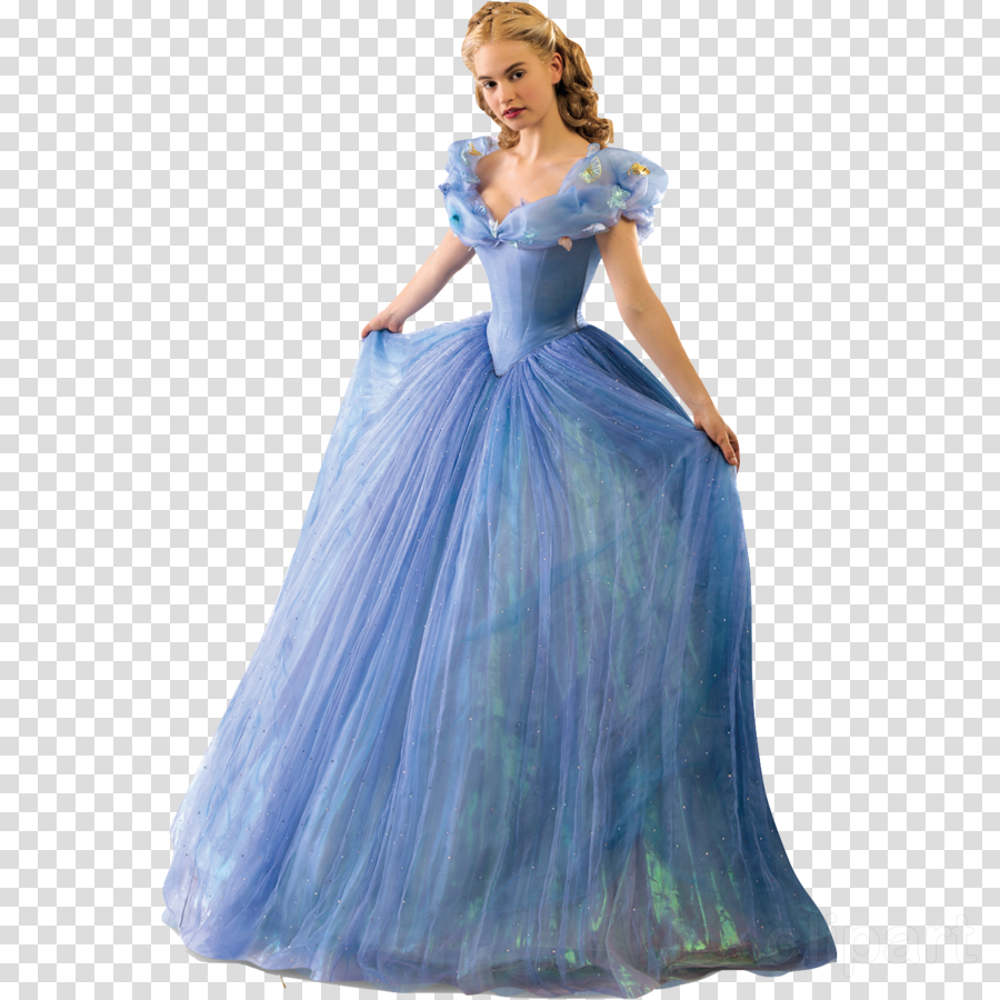Cinderella Ball Gown Clipart Ball Gown Dress - Disney Princess Ball Dress (900x900), Png Download