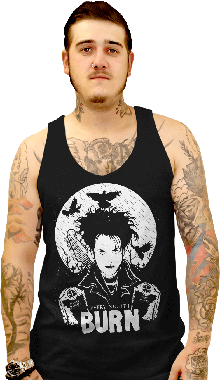 Burn - Tattoo (900x1322), Png Download