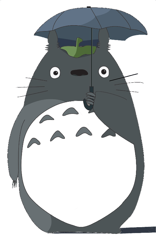Undefined - Totoro Png (530x836), Png Download