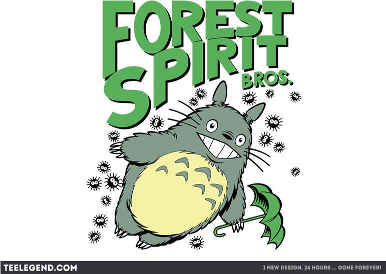 Forest Spirit Bros - Cartoon (770x570), Png Download