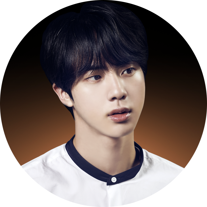 Jin Iconos, Cantantes, Taehyung, Namjoon, Seokjin, - Kim Seok Jin Circle (720x720), Png Download